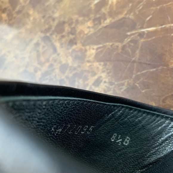 Stuart Weitzman Black Leather Clogs Sandals 8.5 - Picture 6 of 8